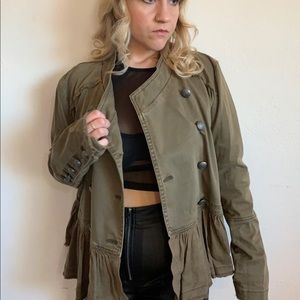 Free People Army Jacket
